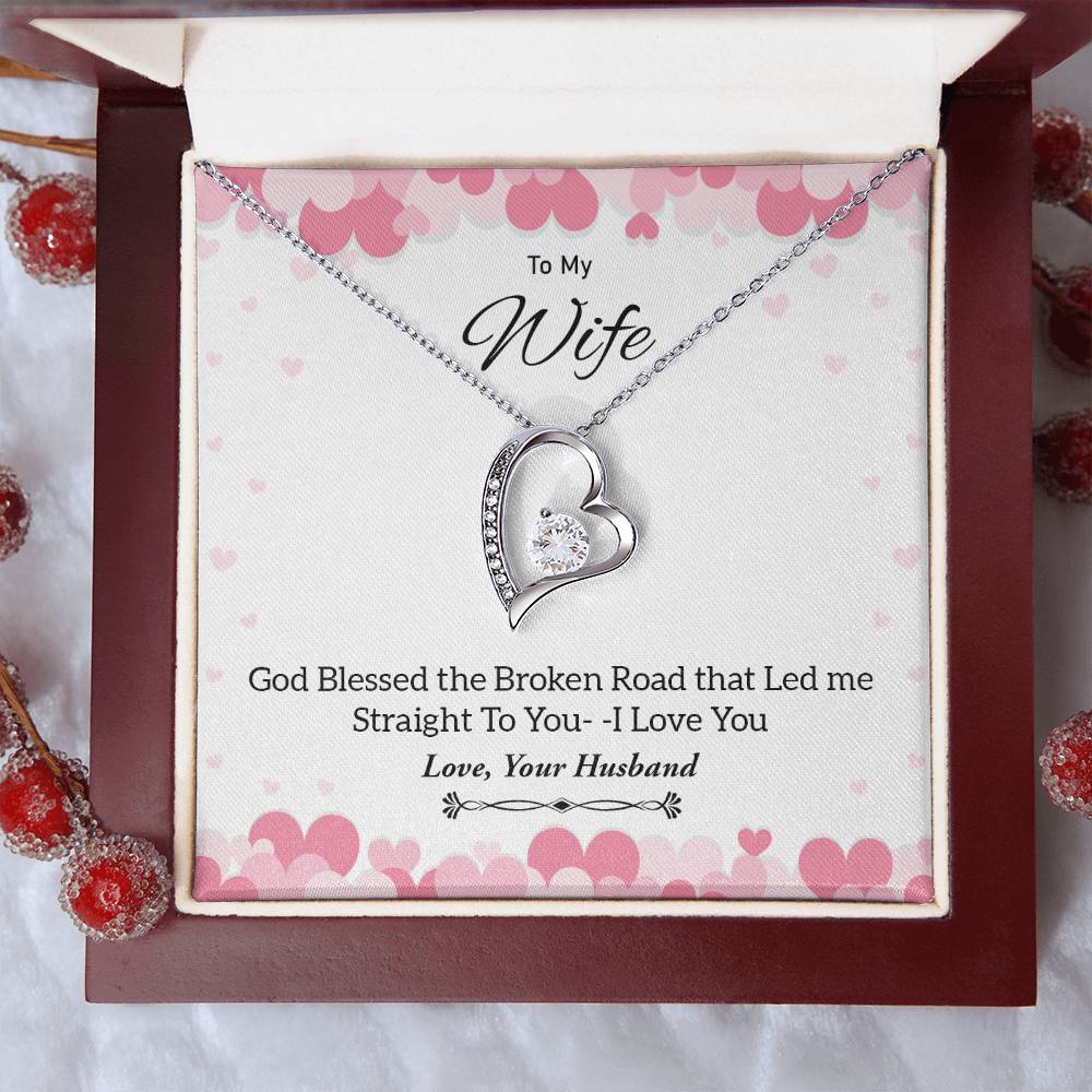 To My Wife | I Love You - Forever Love Necklace