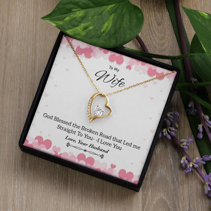 To My Wife | I Love You - Forever Love Necklace