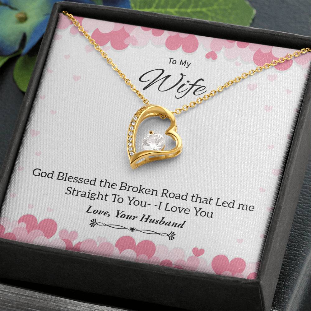 To My Wife | I Love You - Forever Love Necklace